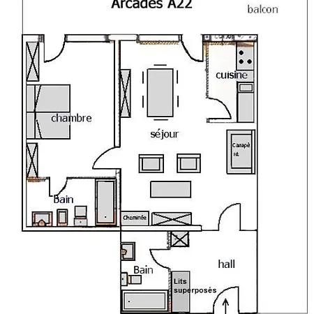 Apartment Arcades A22 Bagnes